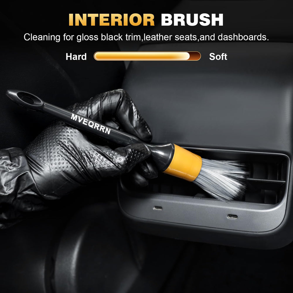 MVEQRRN dual-head vent brush focusing on cloth and nylon head for vents