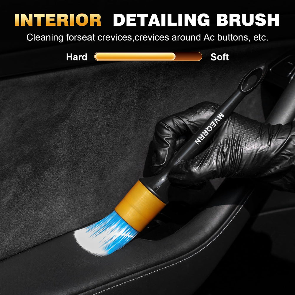 MVEQRRN ultra-soft duster used on dashboard providing scratch-free dust removal