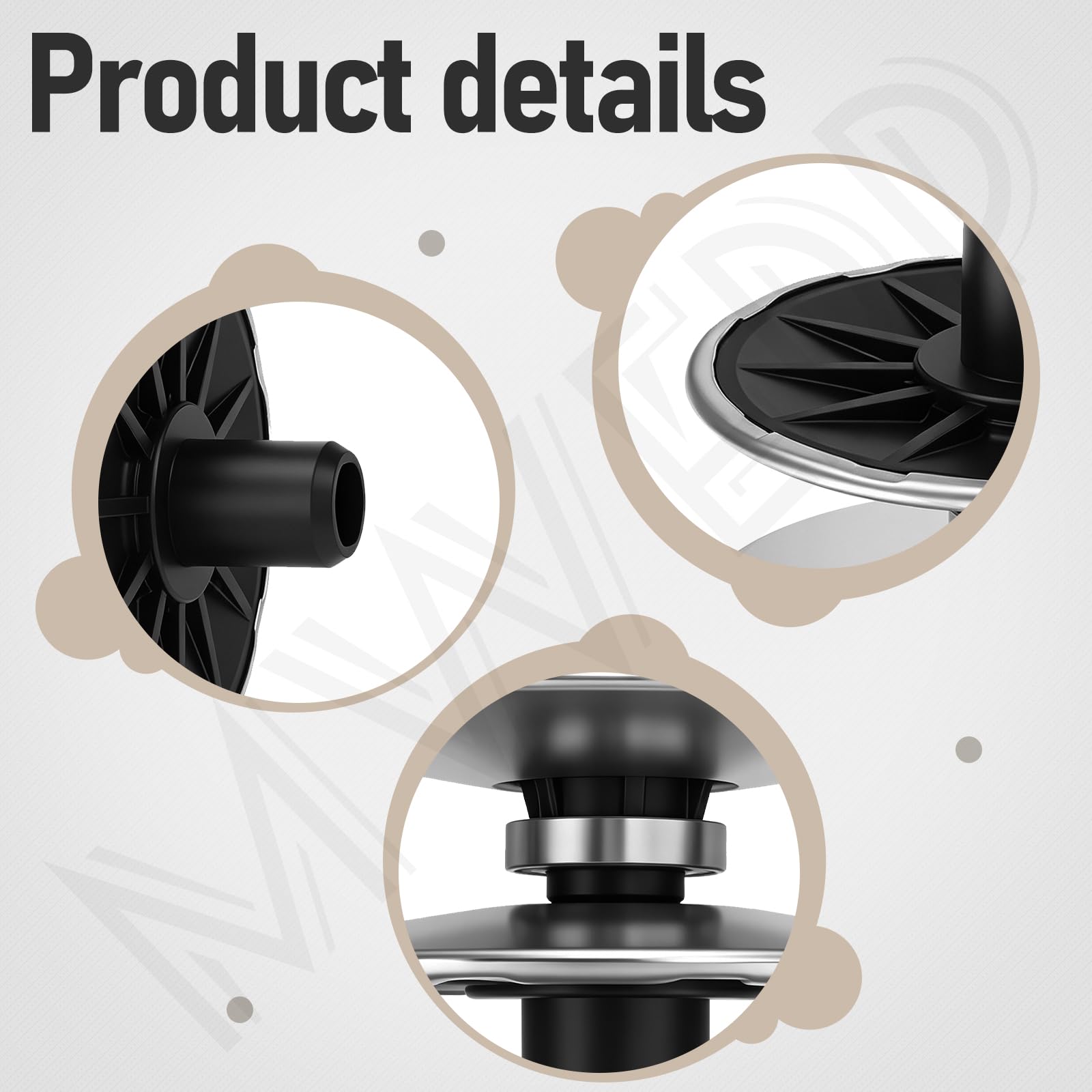 MWEDP kit spring and screws displayed for easier installation benefit