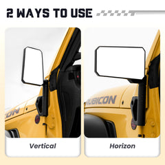 MWNYO mirror glass detail with blue tint reducing glare for longer outdoor use