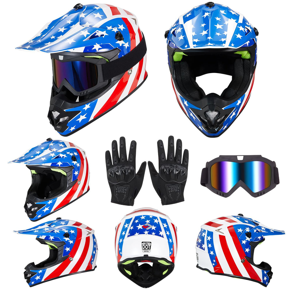 MXJ Gear side profile showing full-face coverage and secure fit benefit