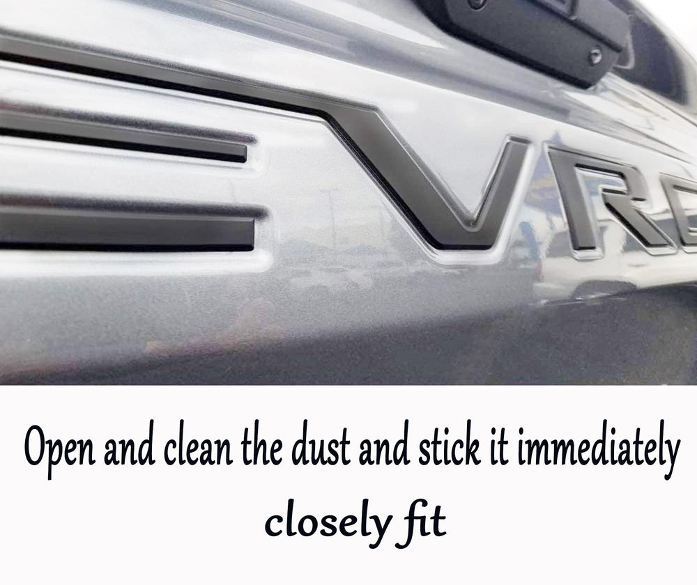 MXU lifestyle shot on Colorado tailgate, adds sleek factory-style look