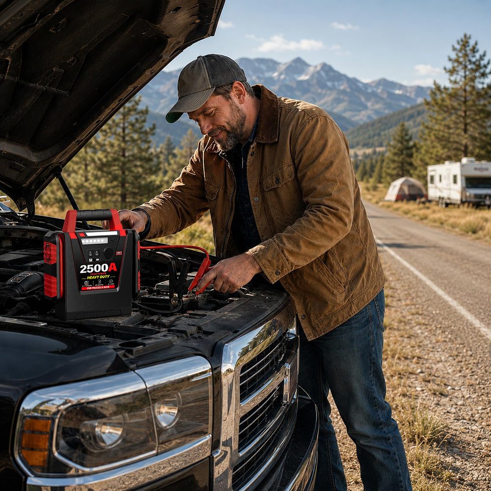 MyAnts packed in a car trunk demonstrating travel-ready emergency preparedness