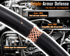 mycheng rubber texture detail showing NBR surface durability and flexible handling