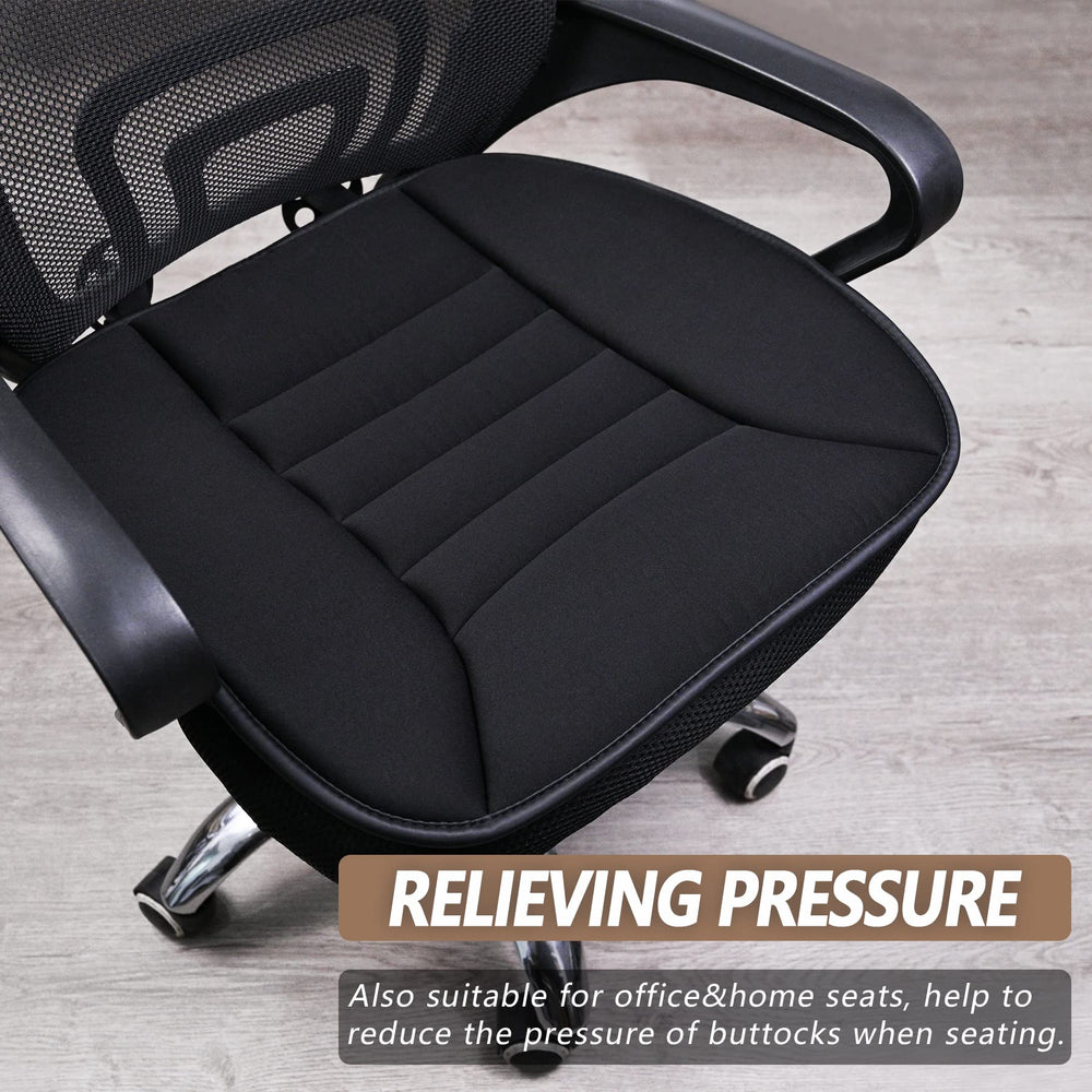 MYFAMIREA installed on driver seat providing supportive comfort