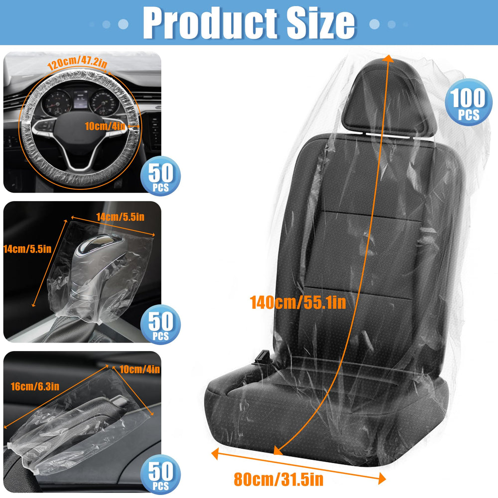 MYFAMIREA seat cover unfolded on table demonstrating coverage and quick install benefit