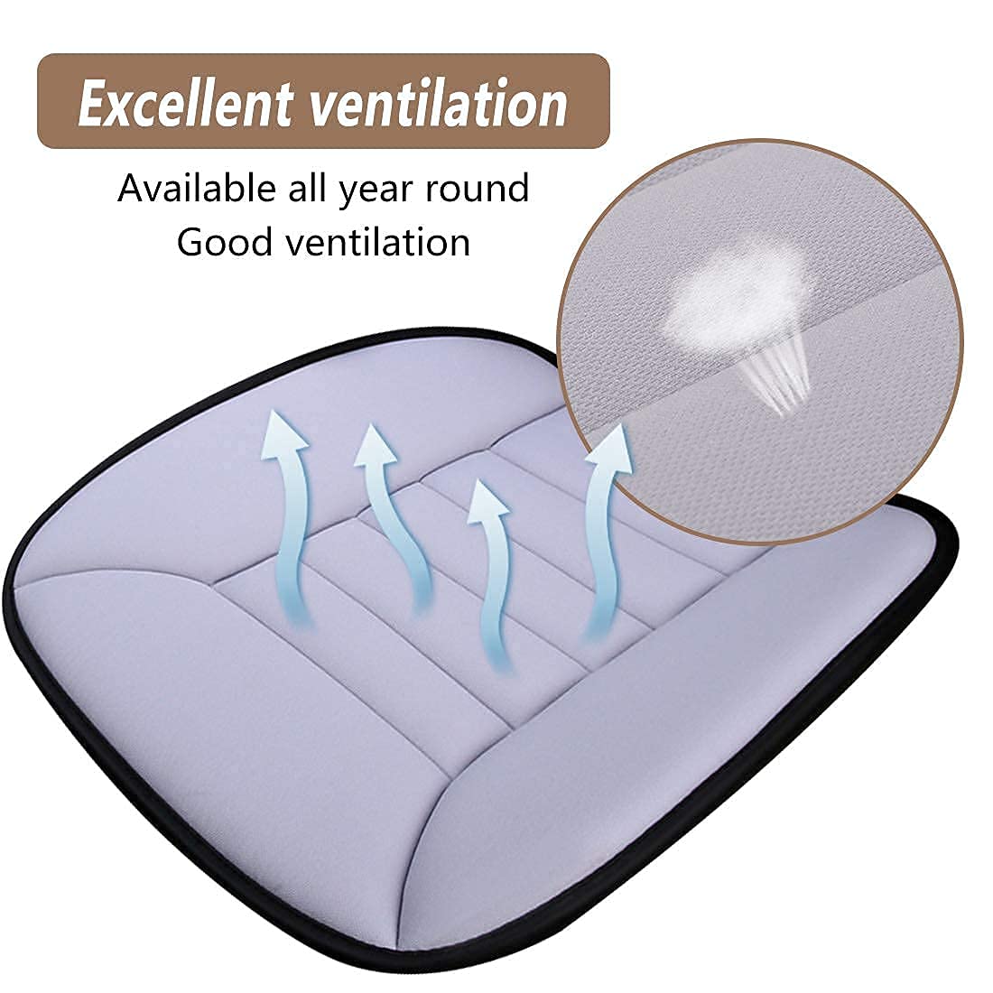 MYFAMIREA side profile showing 1.2-inch memory foam comfort