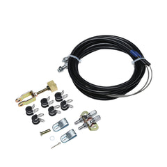 MYFANDOOR front view of complete parking brake cable kit showing all components and benefits