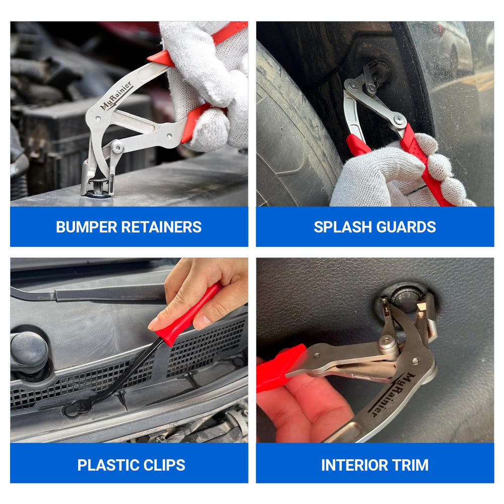 MyRainier removing door panel clip to protect trim from damage
