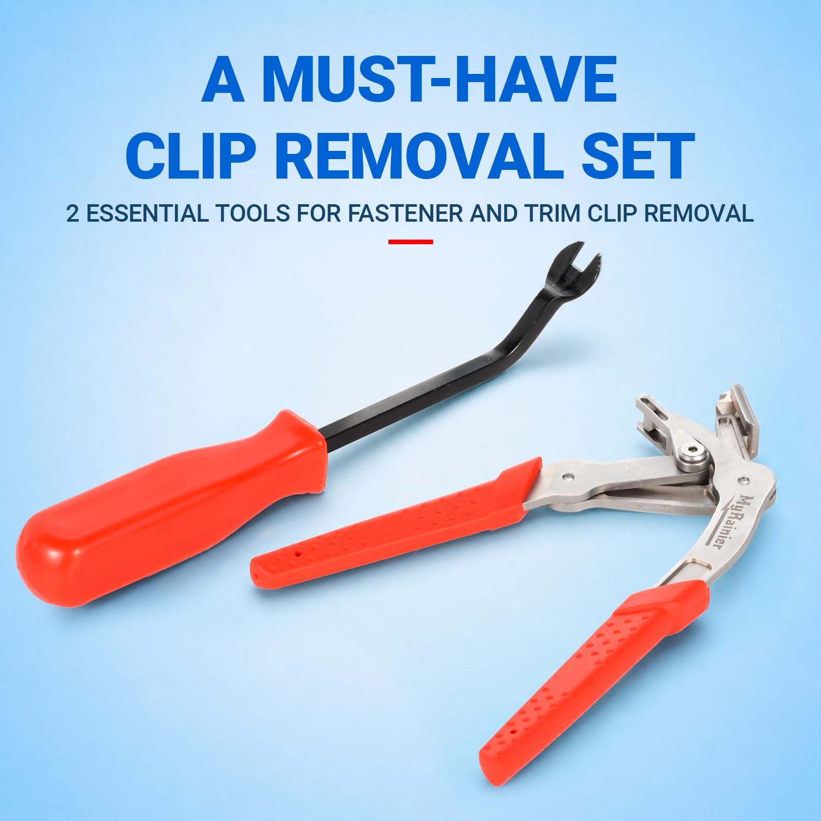MyRainier with common clips and tools for versatile repair tasks
