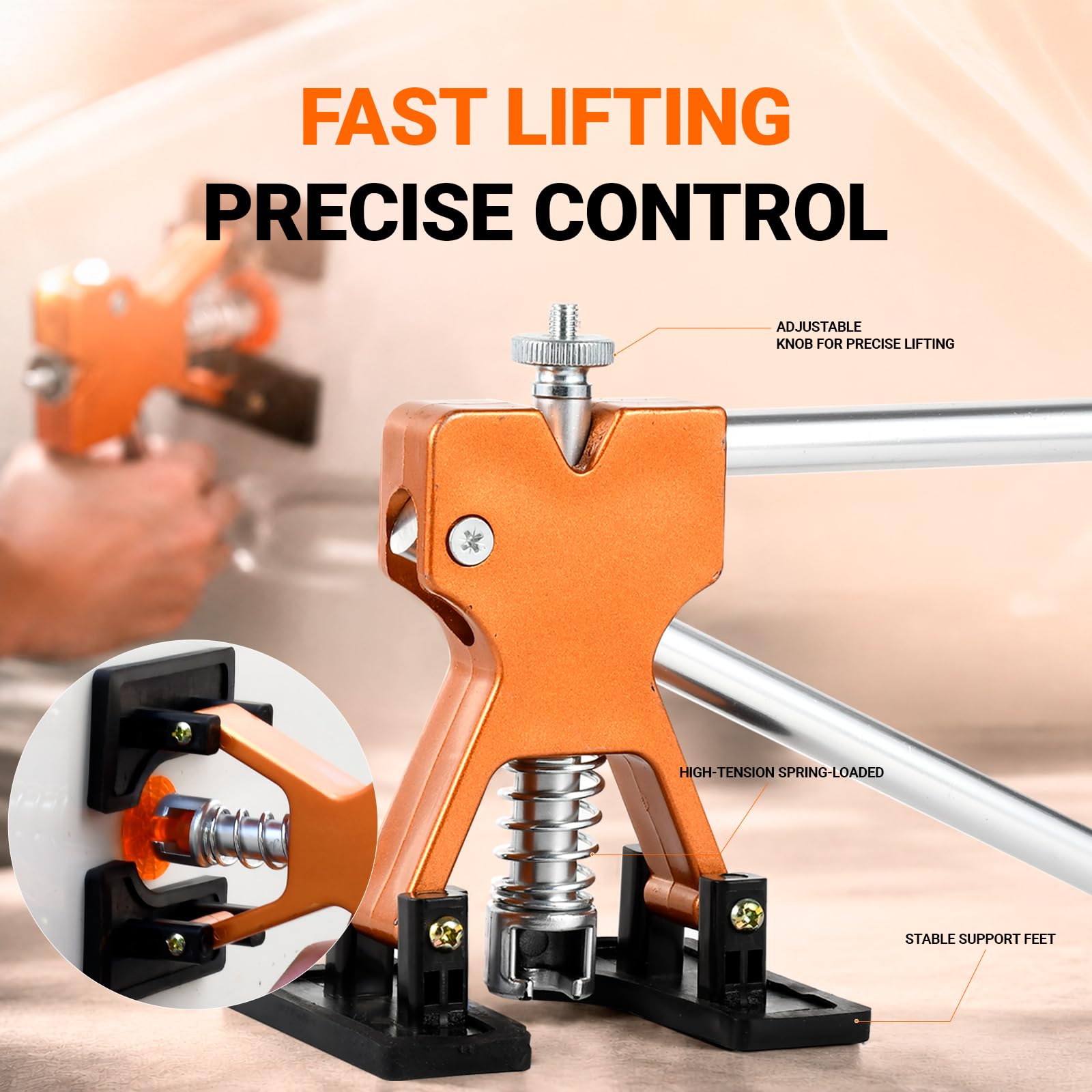 MyRainier slide hammer close-up providing stronger extraction force