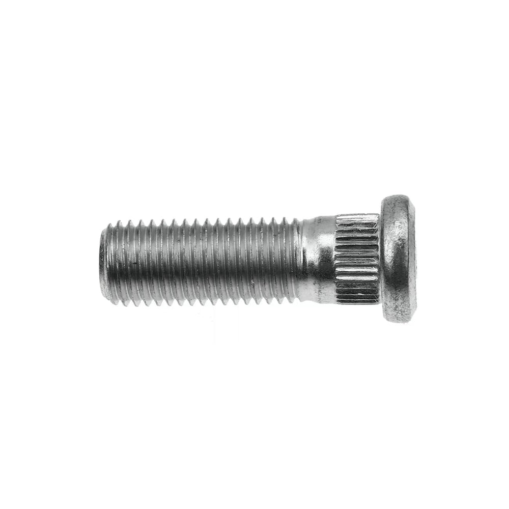 Mysttoo side profile showing 43mm overall length and 23mm thread length for correct hub fitment