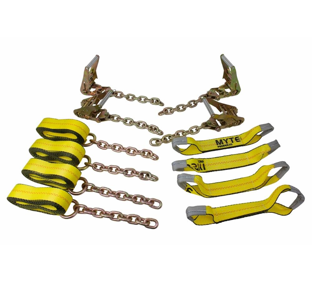 Mytee Products polyester webbing close-up showing low-stretch durability