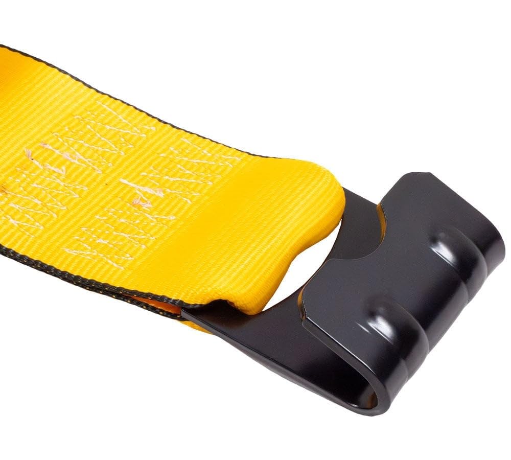 Mytee Products strap stretched on winch showing tension control benefit