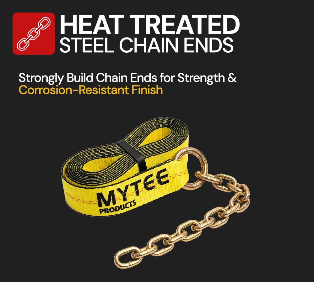Mytee Products wheel securement showing two anchors per wheel for balanced load