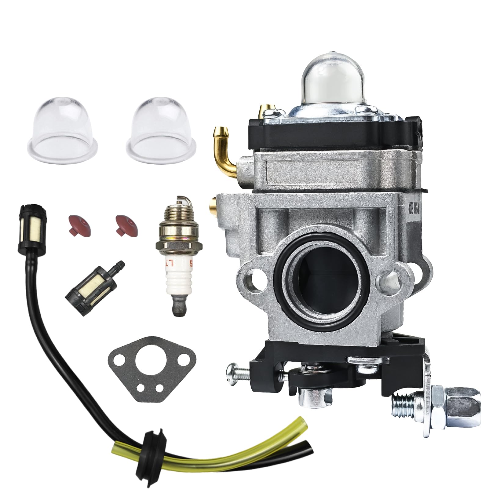 Myzpahn carburetor full kit front view showing complete parts and quick repair benefit