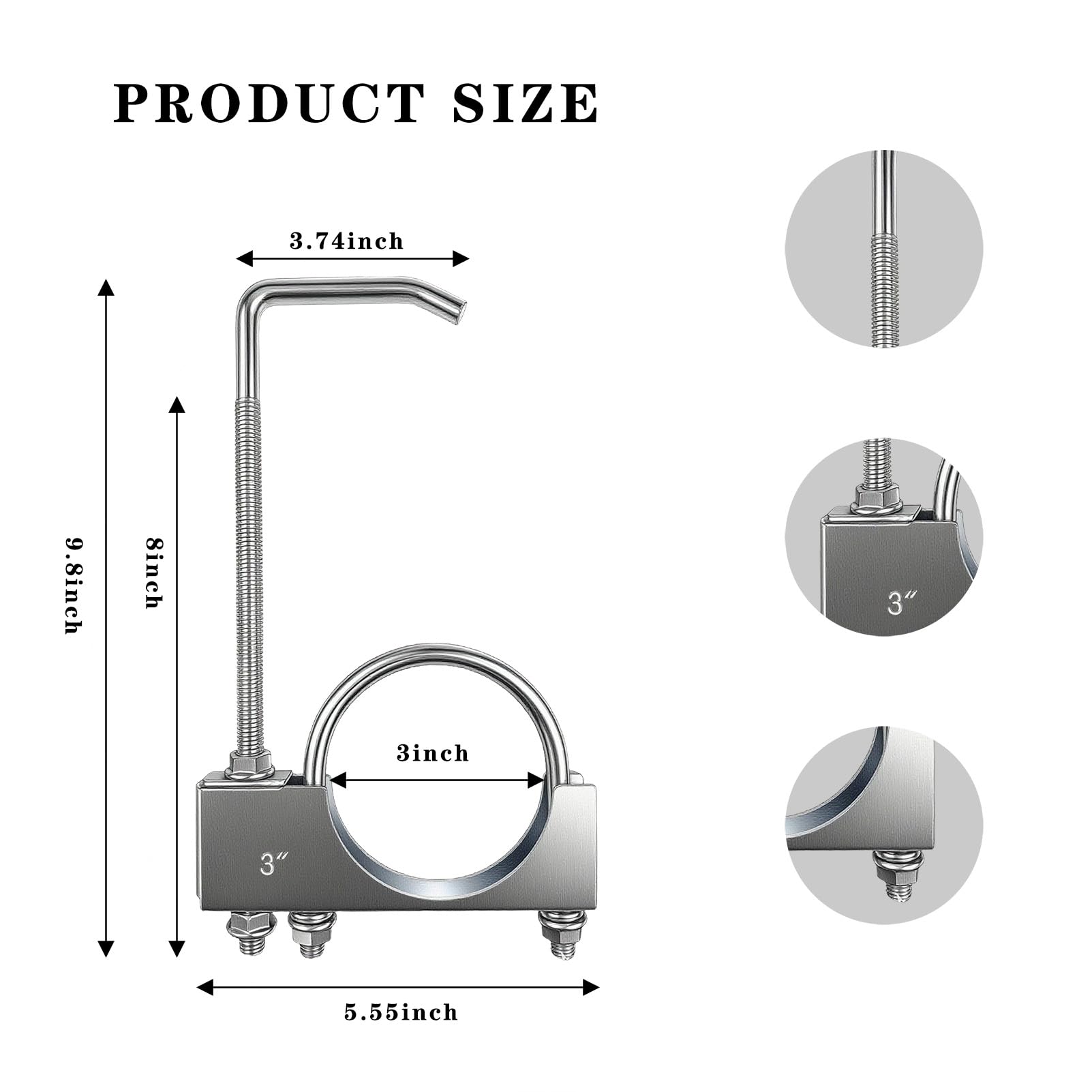 Myzpahn close-up galvanized steel texture highlighting corrosion resistance
