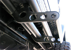 n-FAB RealTruck close-up of dimpled step plate showing secure footing