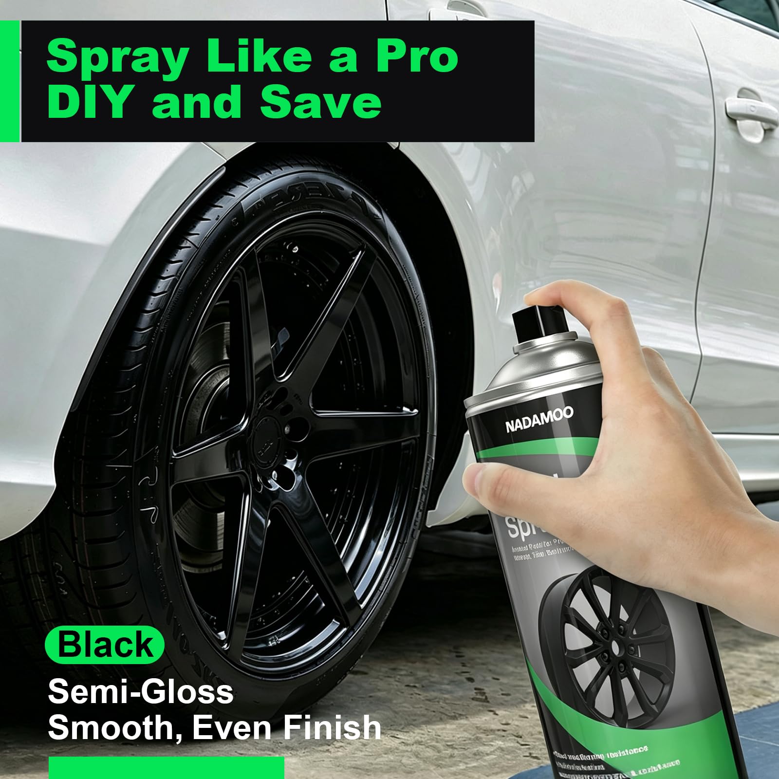 NADAMOO spray nozzle close-up highlighting easy controlled application