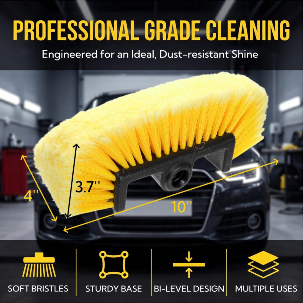 Nagpew close-up of ultra-soft bristles highlighting gentle cleaning for paint protection