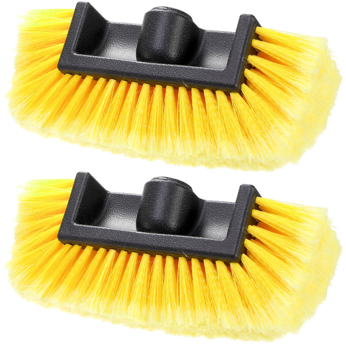 Nagpew front pack of two 10-inch brush heads showing product and contents, reliable replacement
