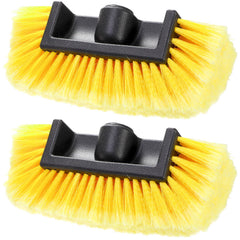 Nagpew front pack of two 10-inch brush heads showing product and contents, reliable replacement