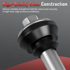 Nakonic bolt thread closeup demonstrating durable finish and corrosion resistance