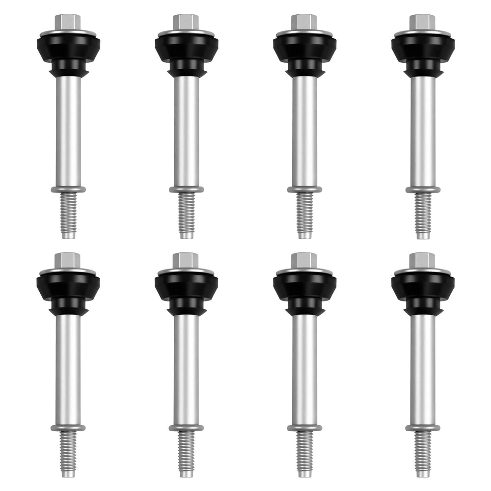 Nakonic valve cover bolts front view showing eight bolts and washers for easy replacement