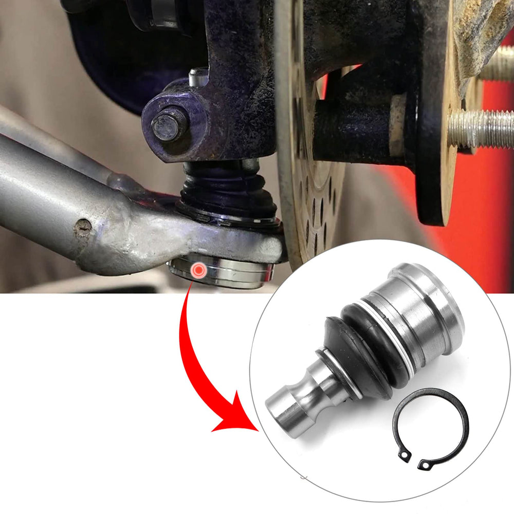 Nakuuly ball joint beside coin for scale demonstrating correct sizing
