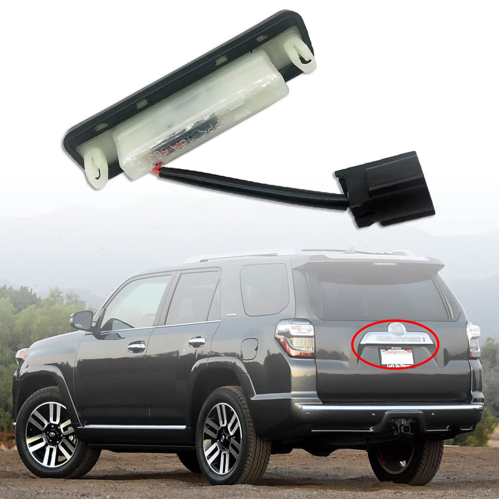 Nakuuly liftgate switch front view showing fit and clean finish for reliable replacement