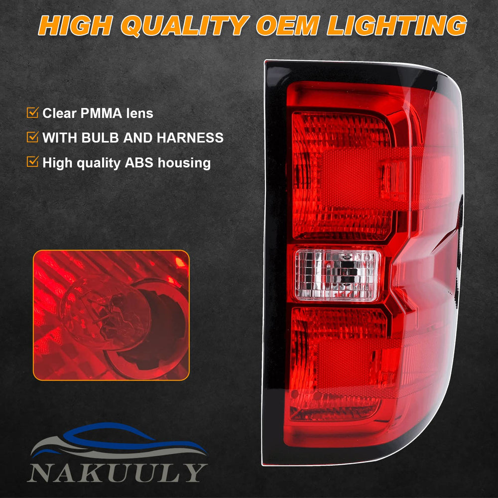 Nakuuly tail light illuminated at night showing bright signaling and improved visibility