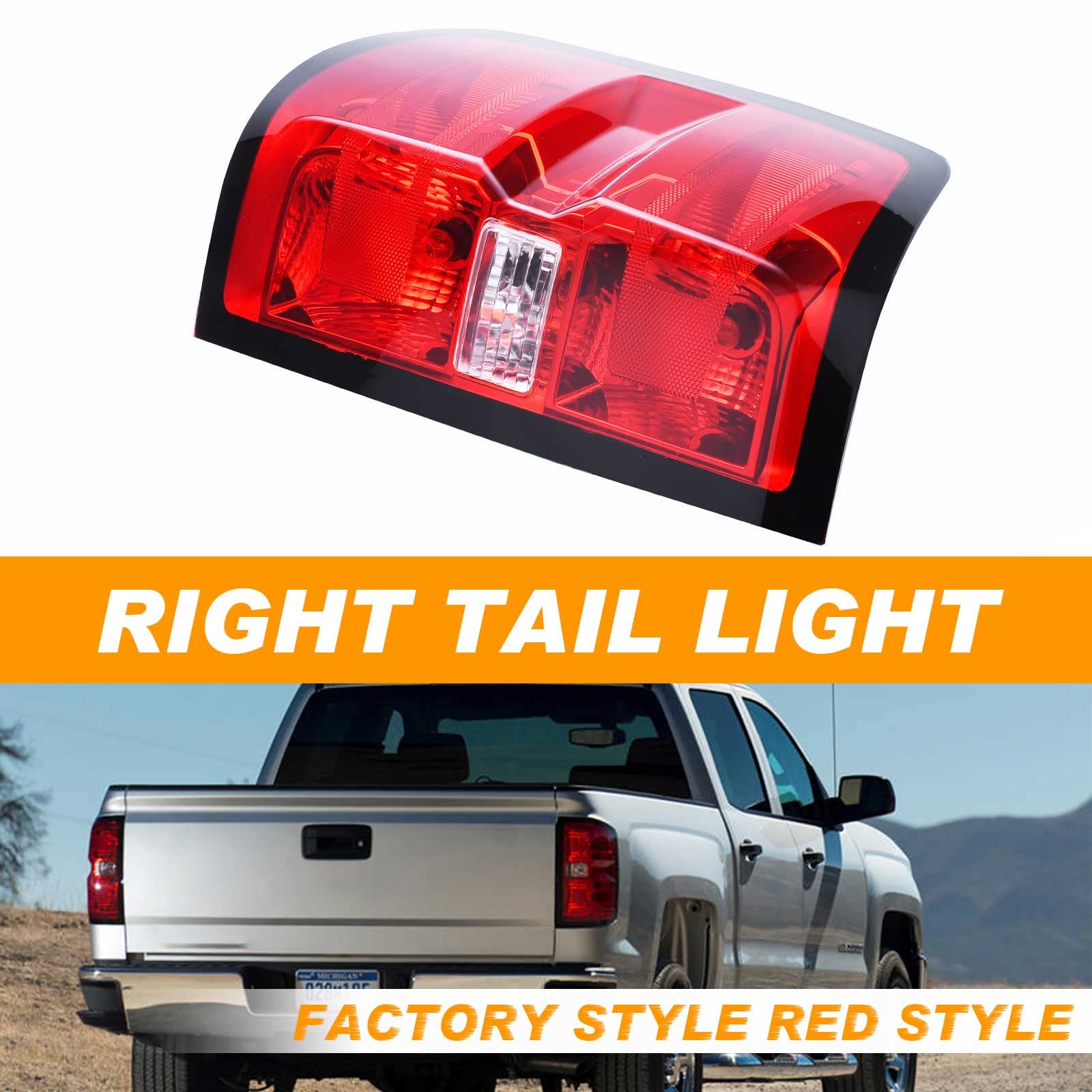 Nakuuly tail light wiring connector detail showing plug-and-play design for fast installation