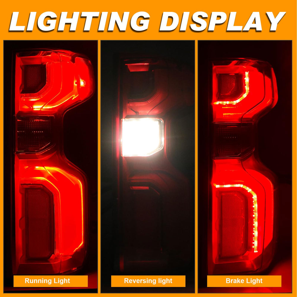 Nakuuly tail light beside ruler showing scale for correct fit and accurate replacement