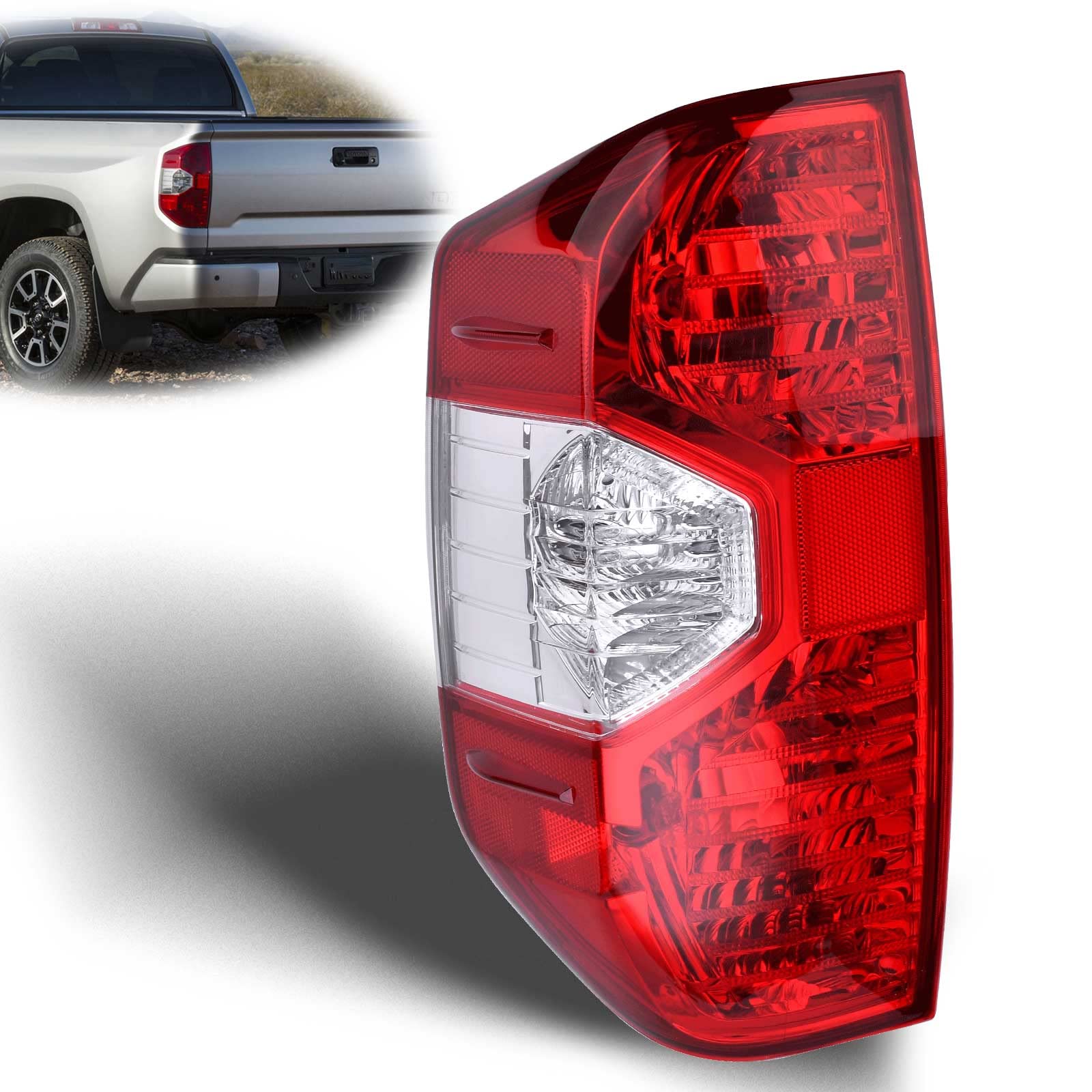 Nakuuly tail light illuminated at night showing clear visibility benefit