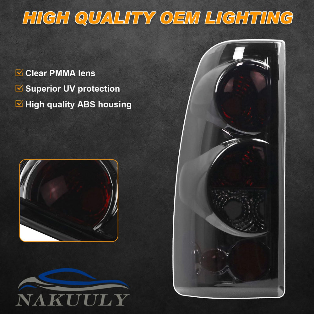Nakuuly tail light boxed packaging and hardware showing ready-to-install kit