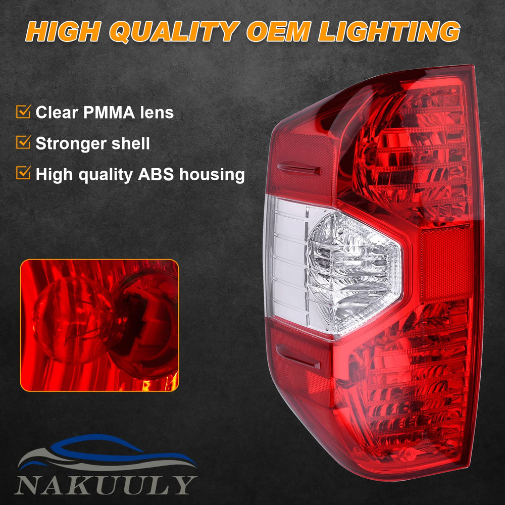 Nakuuly tail light wiring connector detail showing plug-and-play benefit