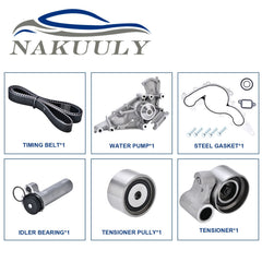 Nakuuly water pump close-up showing carbon-ceramic seal for reliable leak protection