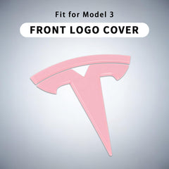 Nanaholy rear emblem profile on Model 3 highlighting cohesive style