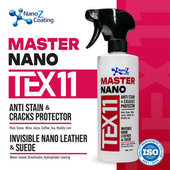 NANO Z COATING close-up spray nozzle, shows precise even application