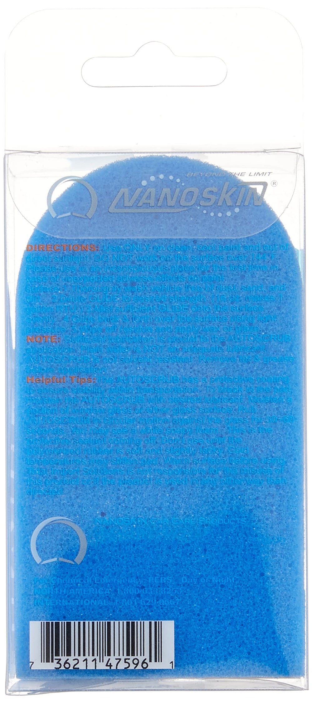 Close-up of Nanoskin AutoScrub AS-019 fine texture revealing micro-texture for safe contaminant lift