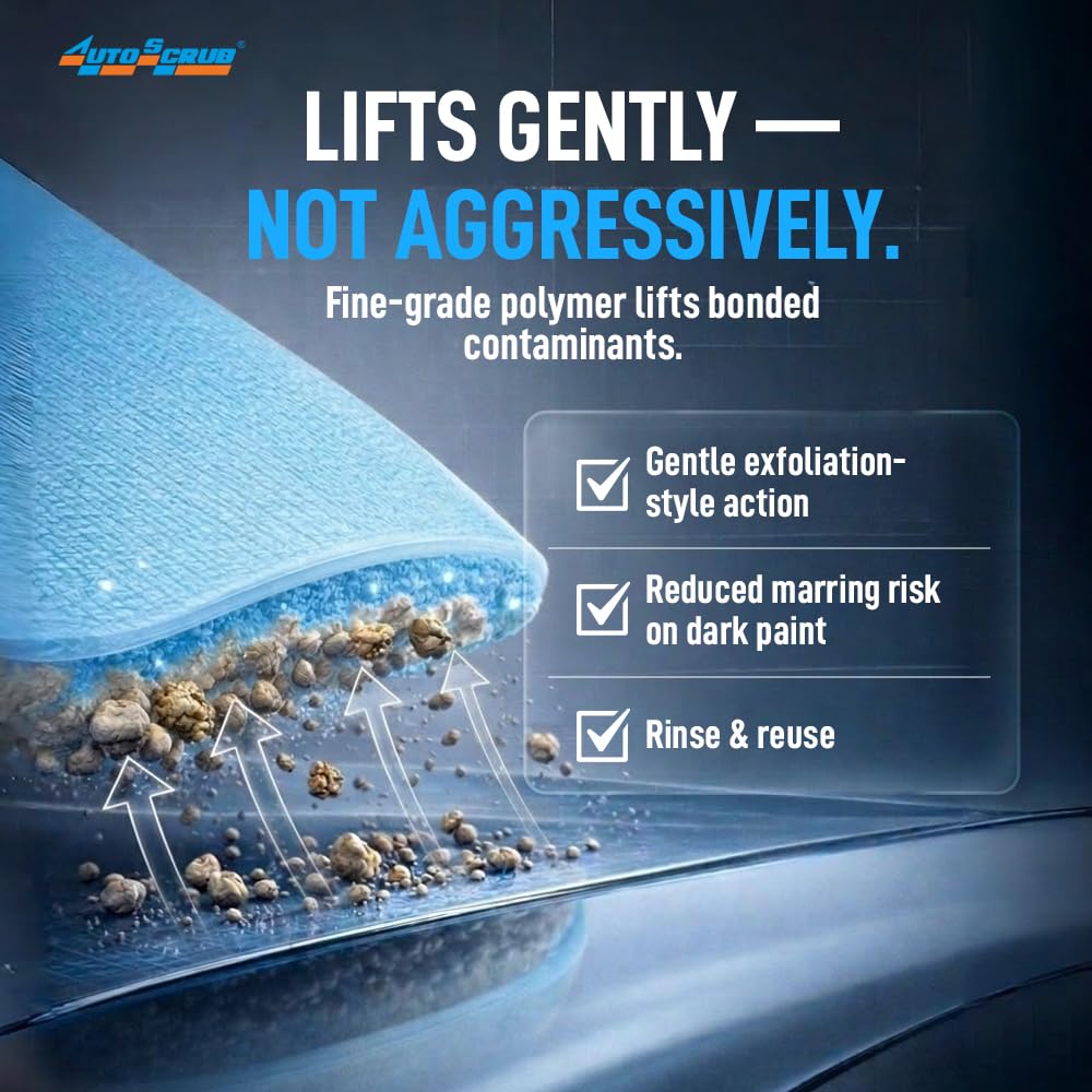 Nanoskin mitt rinsed under water illustrating quick cleanup and reuse