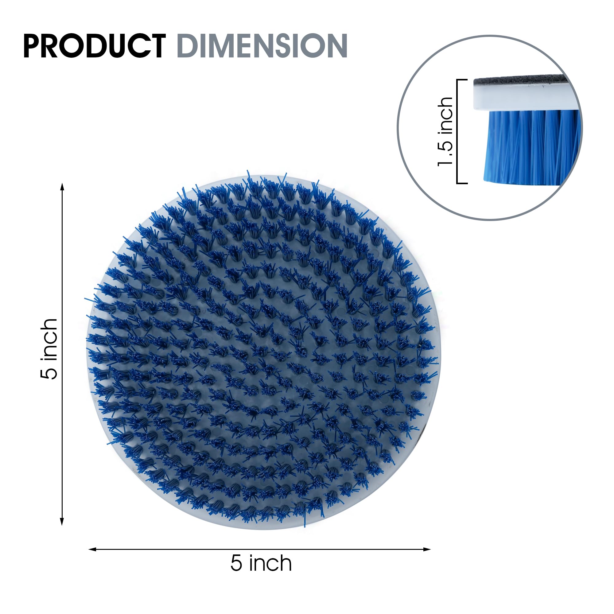 Nanoskin brush scrubbing car seat, effective stain removal and fabric-safe