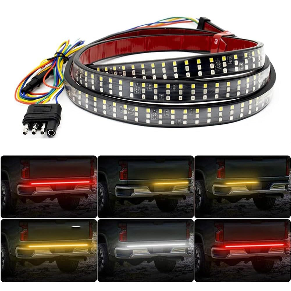 Nanpoku light bar next to ruler showing 60-inch size for fitment clarity