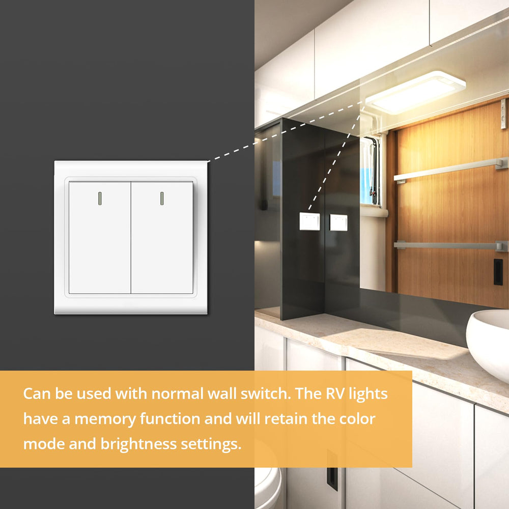NAOEVO dimmer control detail displaying smooth brightness adjustment