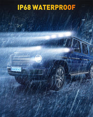 NAOEVO mounted on truck bumper providing stronger night visibility