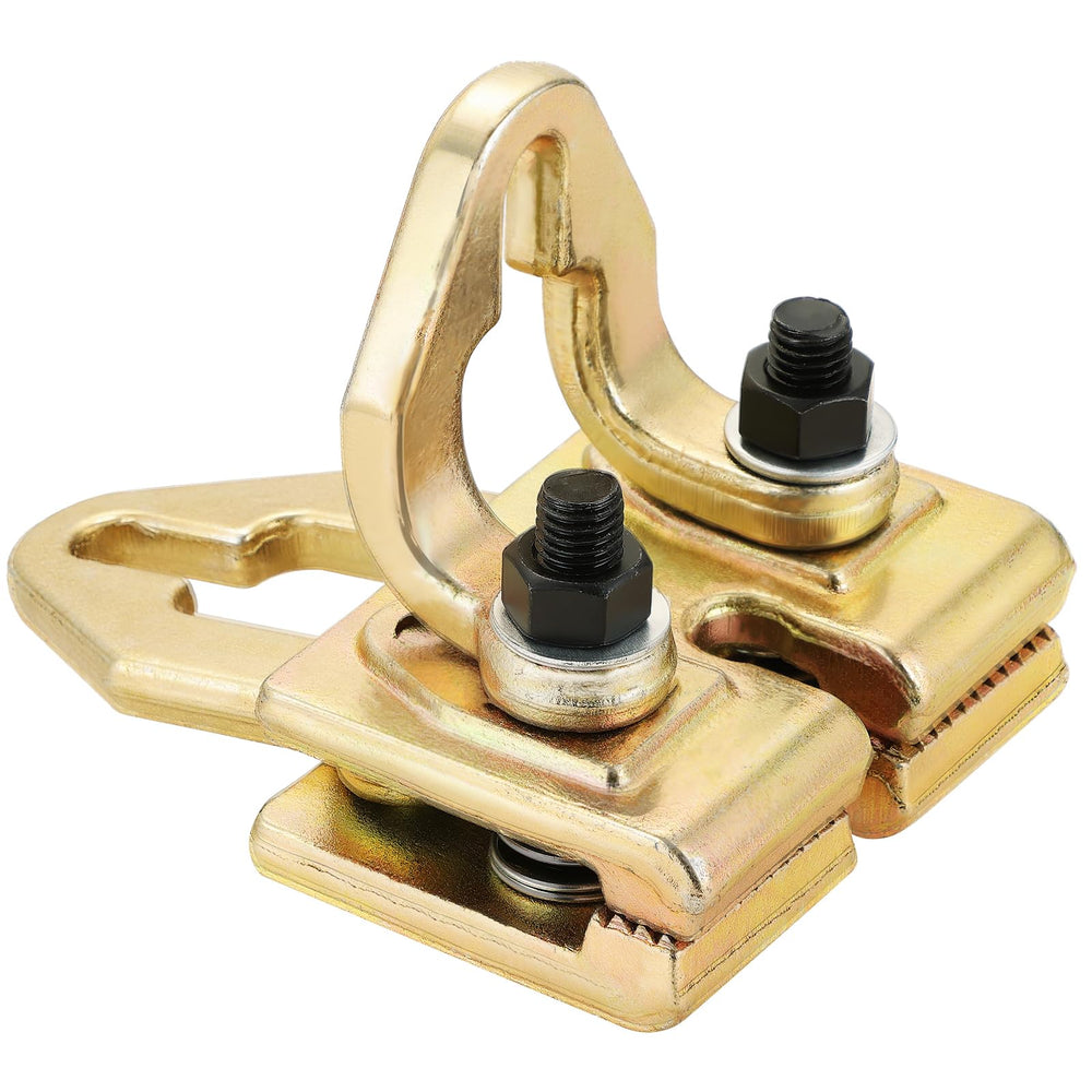 NATGAI front view of clamp showing compact frame and durable build for precise pulls