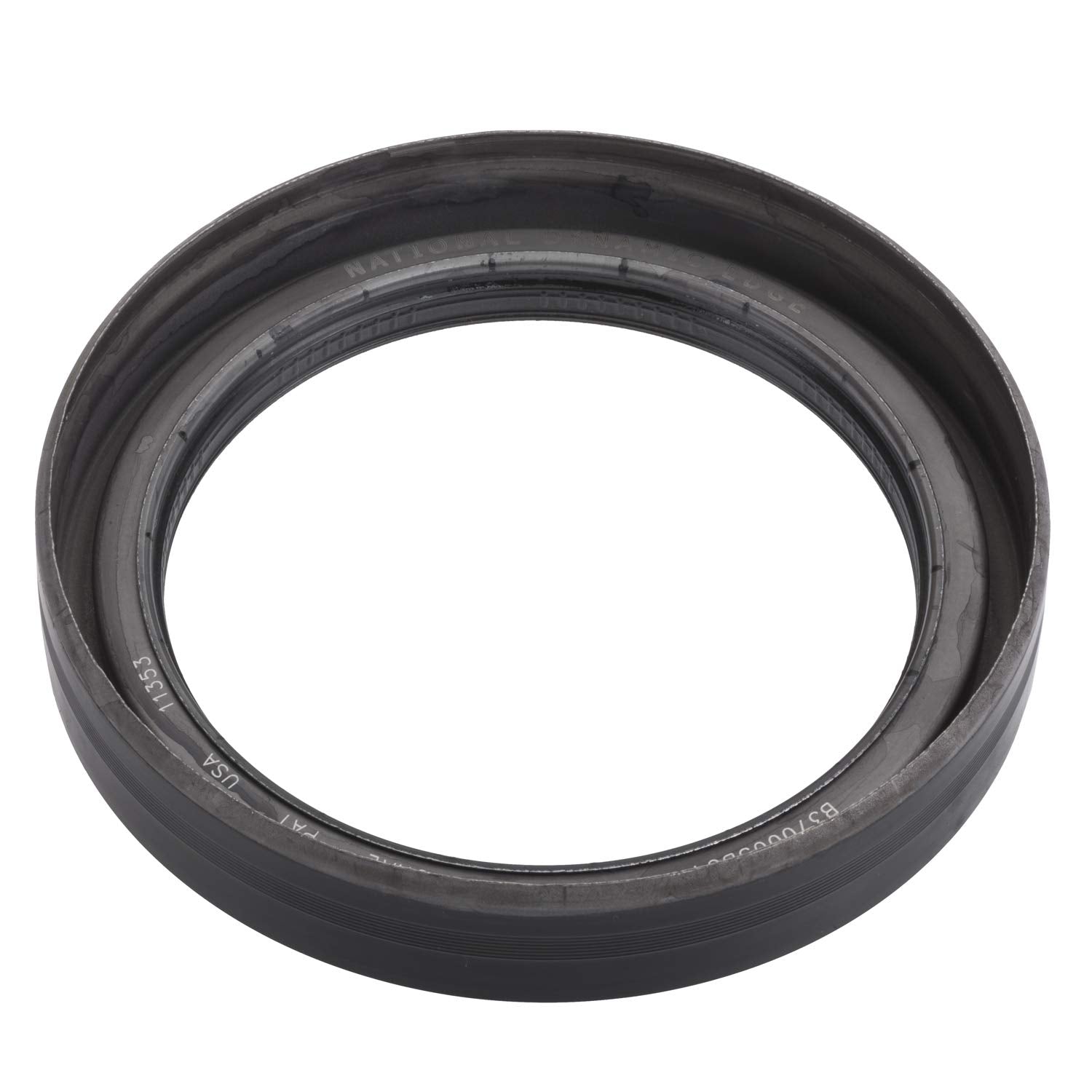 National front view of wheel seal packaging showing product and model number, clear identification benefit