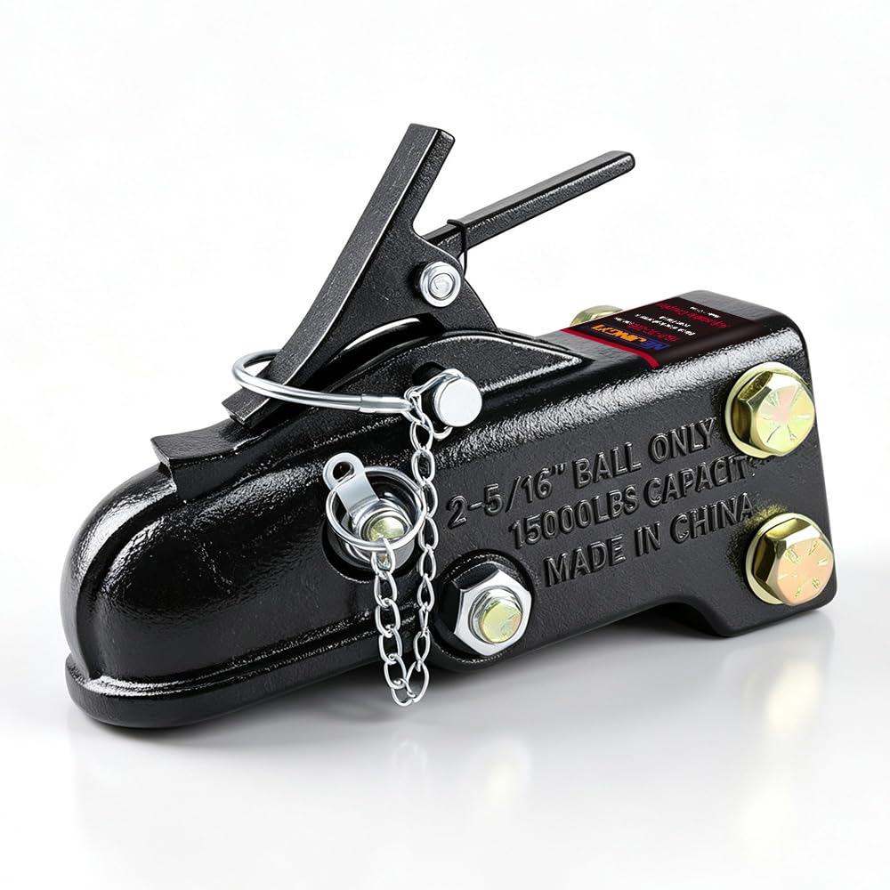 NBJINGYI front view coupler showing robust cast-steel body and secure fit
