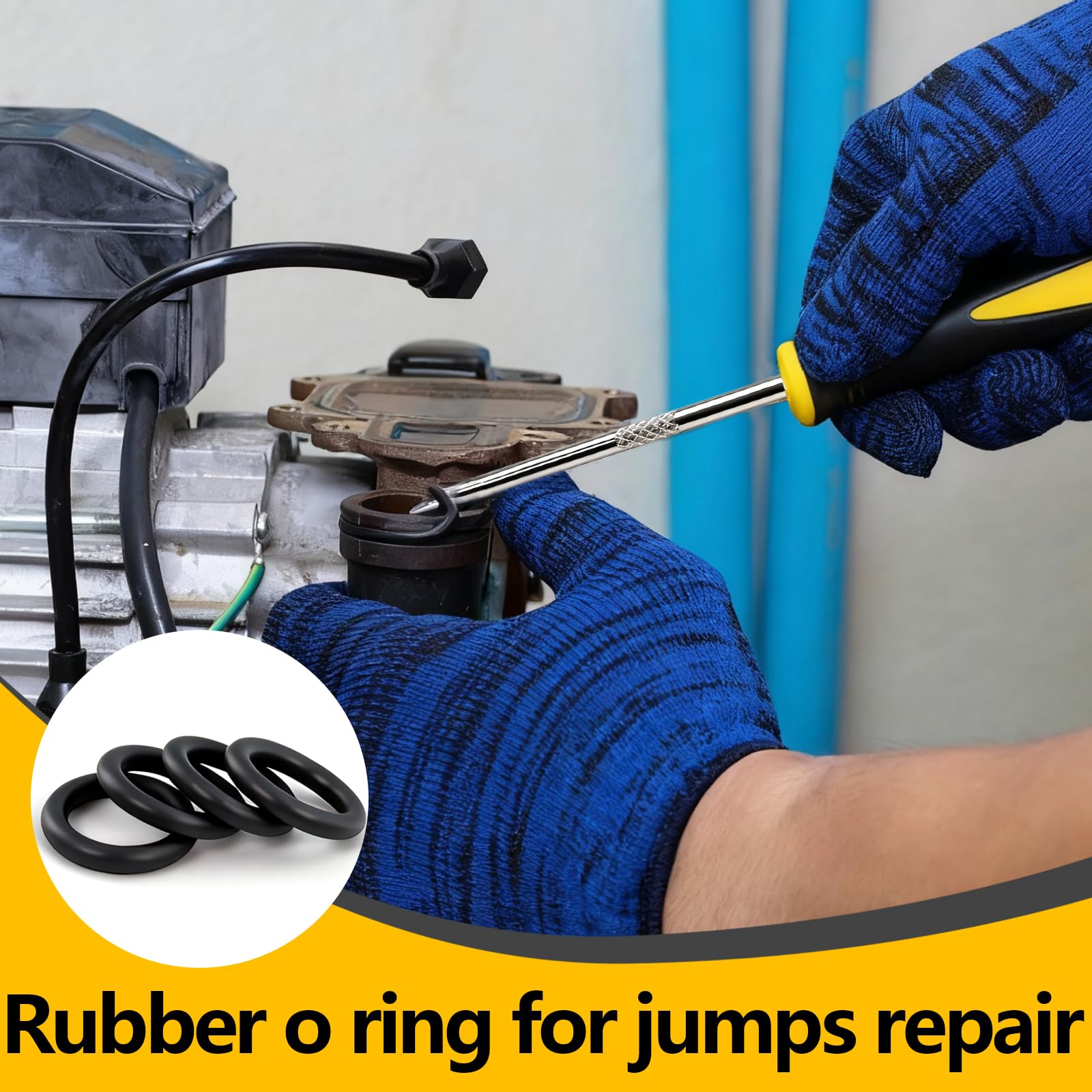 NBRINGO assortment spread showing dash-size variety for broad repair coverage