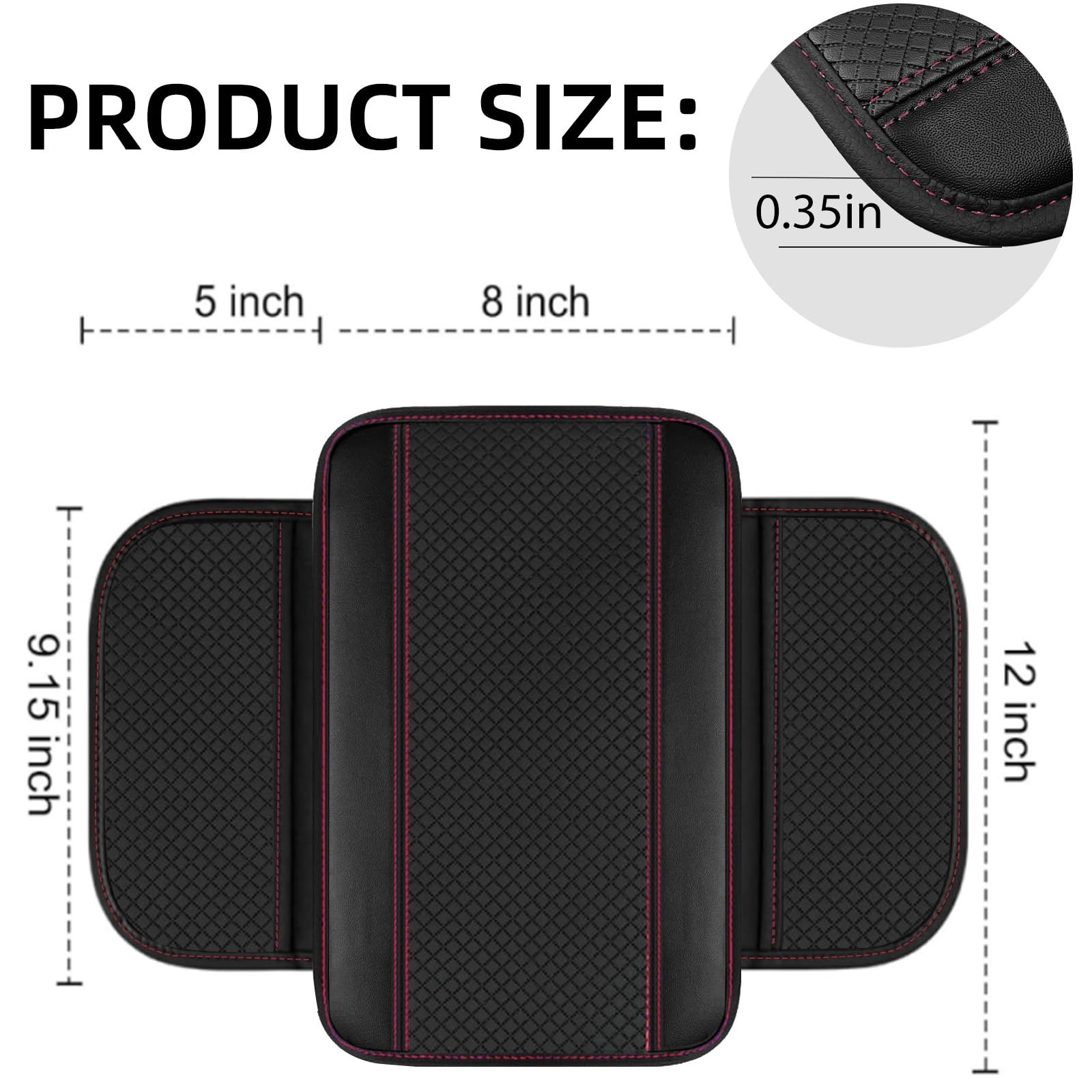 NBTEPEM cup holder coasters catching spills and preventing rattles
